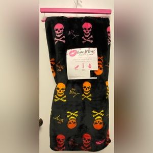 Luv Betsey Ultra Soft Plush Throw by Betsey Johnson